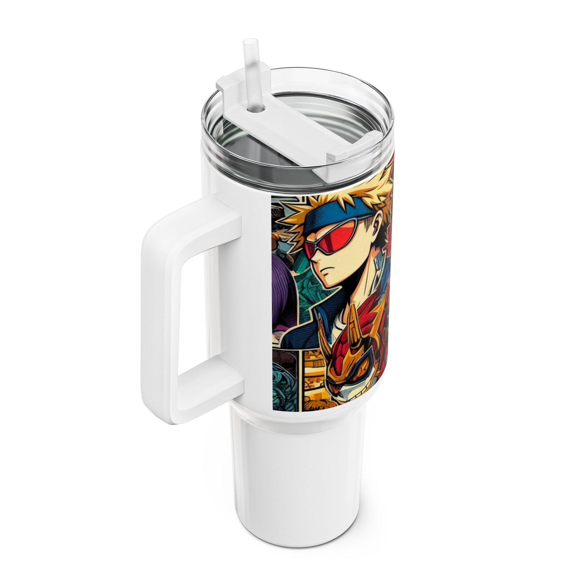 Cartoon - Stanley Comics Themed Tumbler | Anime and Geek Drinkware | Colorful Cartoon Tumbler - custom-made. perfect gift idea. Order yours now and stand out with this exclusive piece!