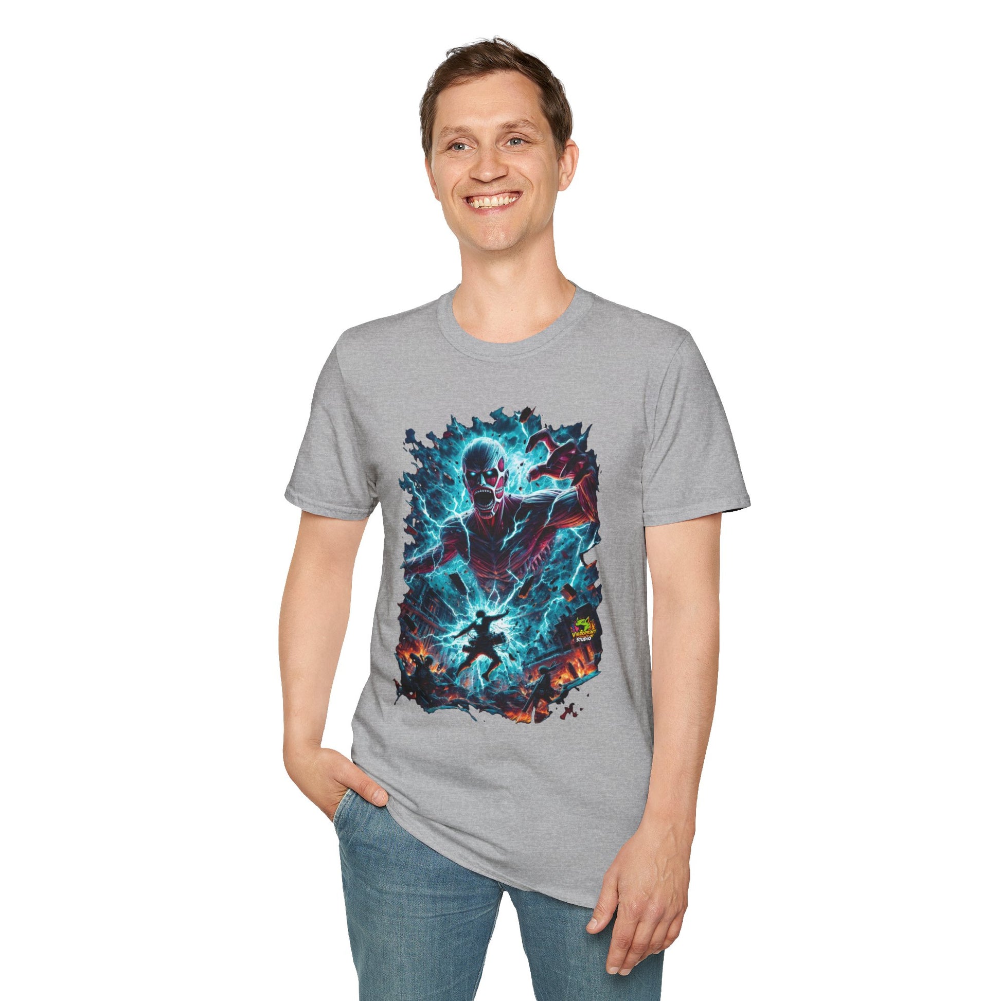 Titan - Eren Yeager Titan’s Wrath Unleashed Tee | Attack on Titan Shirt | - custom-made. limited stock. Order yours now and stand out with this exclusive piece!