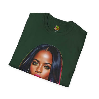 | - Aaliyah shirt | A Tribute to the Princess of R&B | Memorial Icon T-Shirt for Fans - premium material. limited stock. Order yours now and stand out with this exclusive piece!