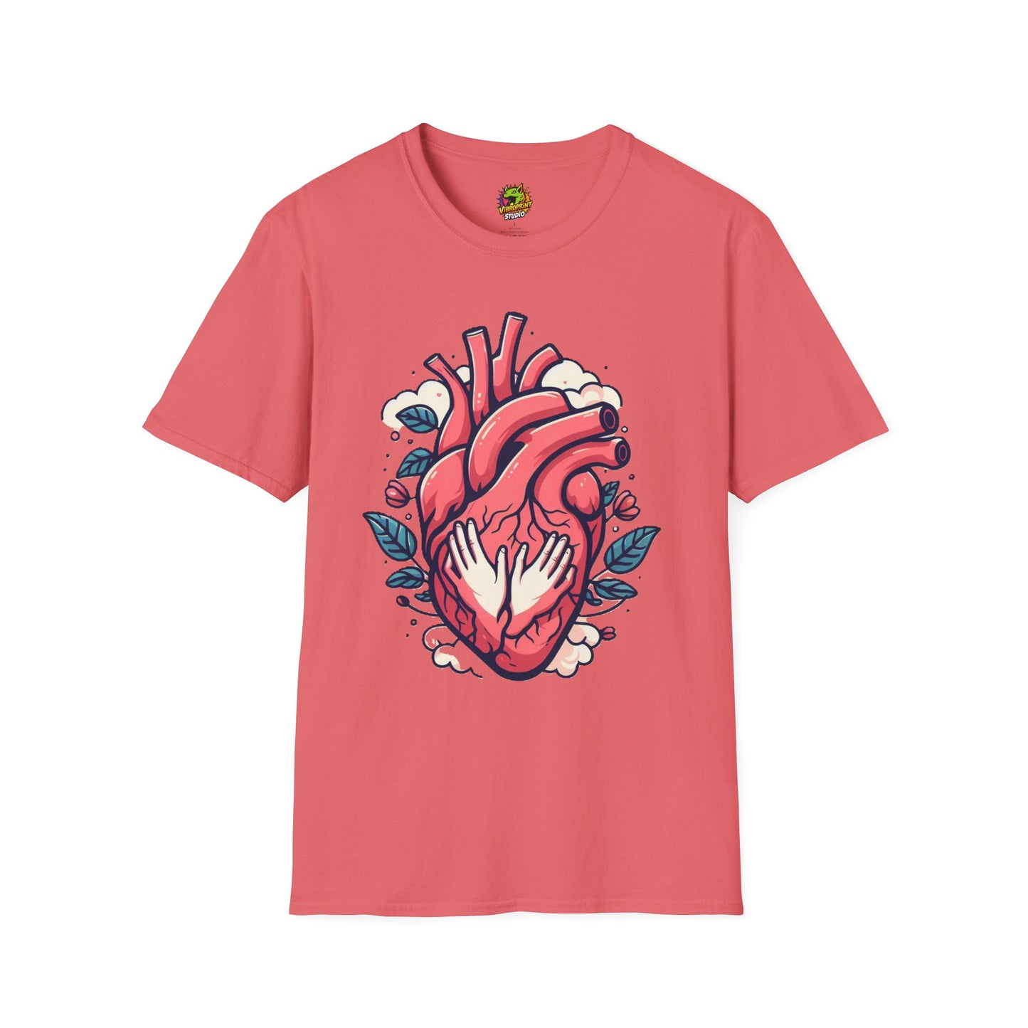 Valentine's Day T-Shirt - Heart Graphic - Unisex softstyle gift