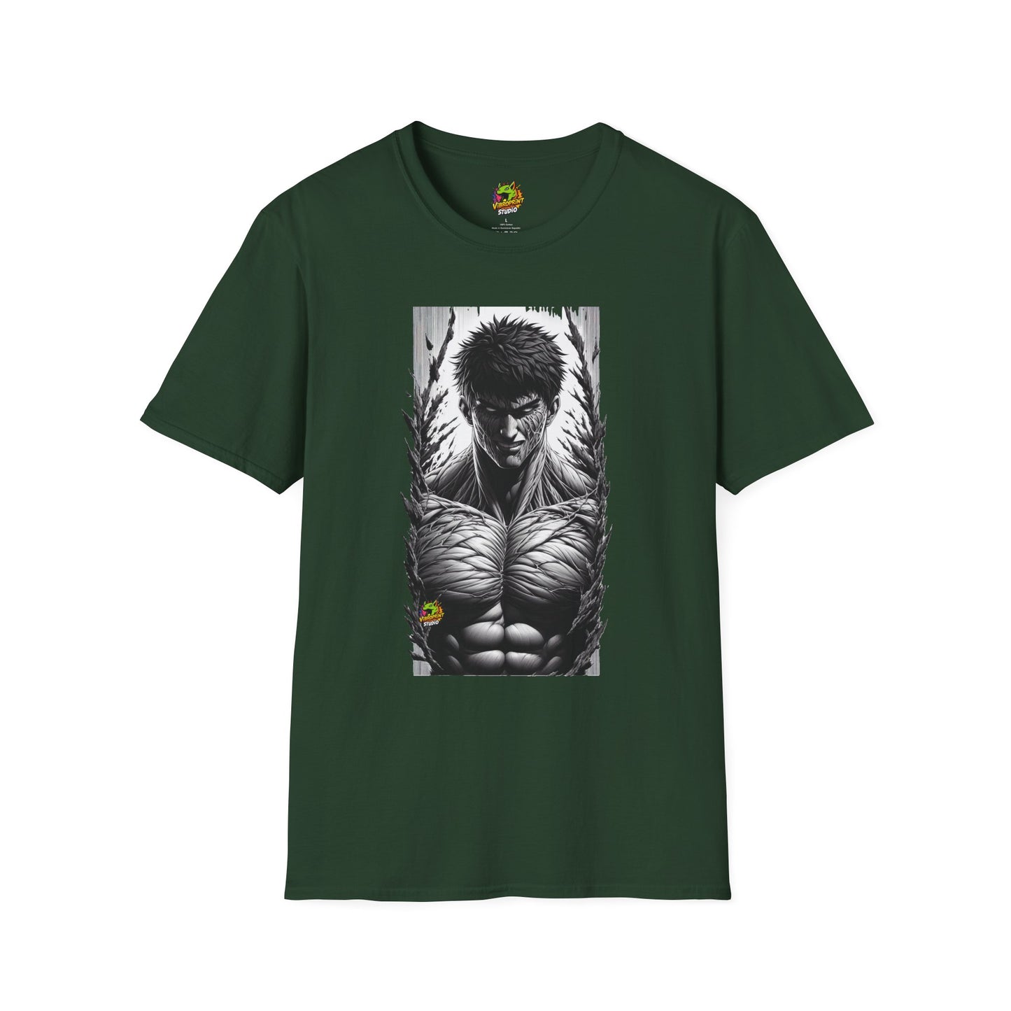 Tee - UFC T Shirt | Unleash Fierce Confidence | Motivational UFC Tee with Baki Anime Inspiration for Gym - custom-made. perfect gift idea. Order yours now and stand out with this exclusive piece!