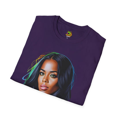 Tribute - Aaliyah shirt | Forever the Princess of R&B | Memorial Tribute to a Music Icon - custom-made. perfect gift idea. Order yours now and stand out with this exclusive piece!