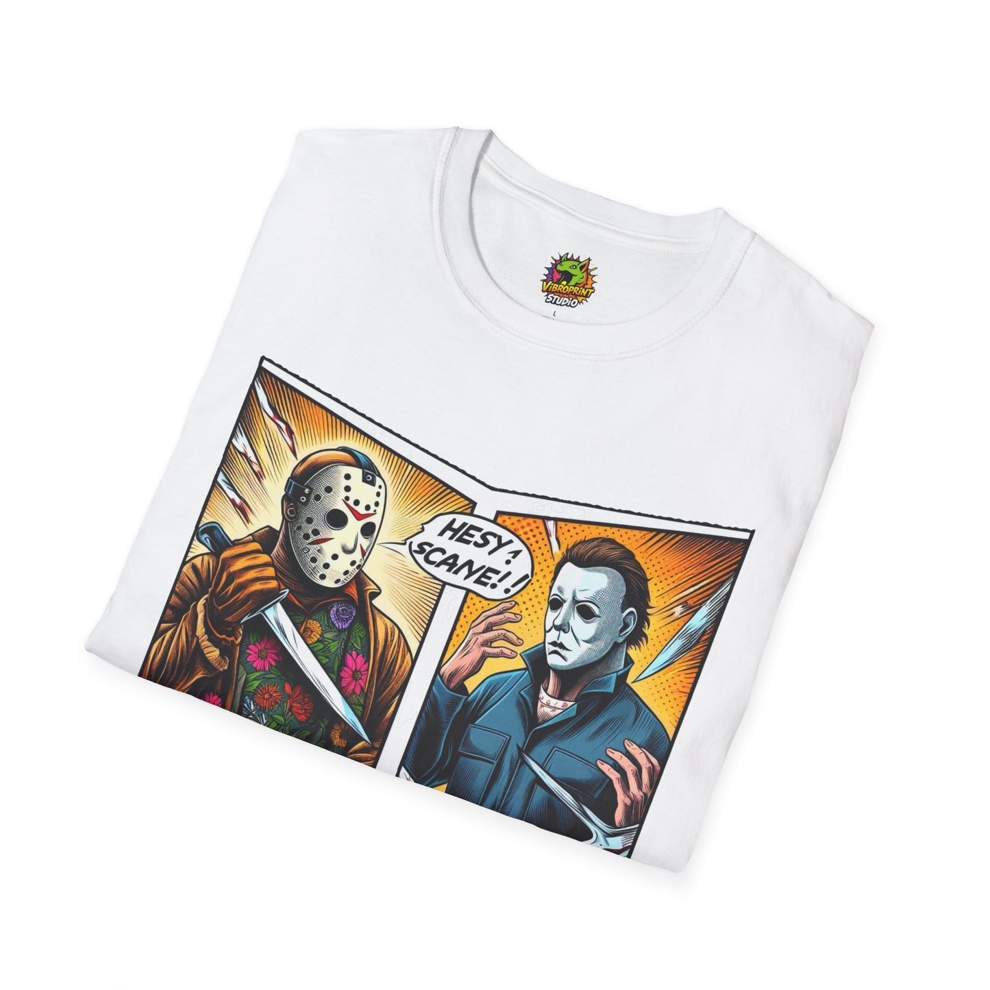 Jason - Michael Myers Vintage Shirt | Jason Voorhees Funny Halloween Tee - custom-made. perfect gift idea. Order yours now and stand out with this exclusive piece!