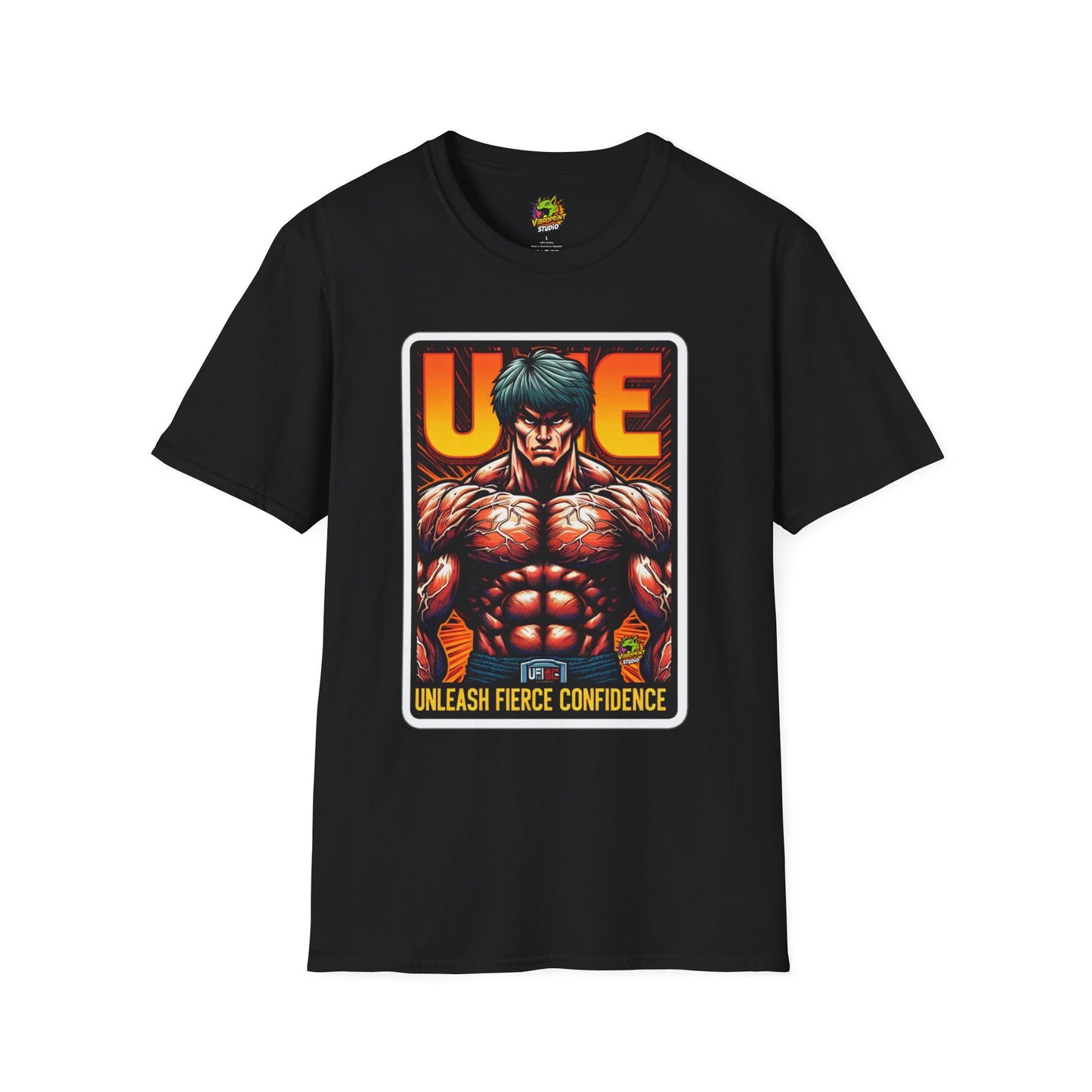 Anime - UFC T Shirt | Unleash Fierce Confidence | Motivational UFC Tee for Gym & Baki Anime Fans - custom-made. perfect gift idea. Order yours now and stand out with this exclusive piece!