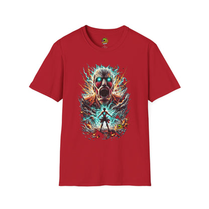 Titan’s - Eren Yeager Titan’s Strength Tee | Attack on Titan Shirt | Shingeki - custom-made. limited stock. Order yours now and stand out with this exclusive piece!