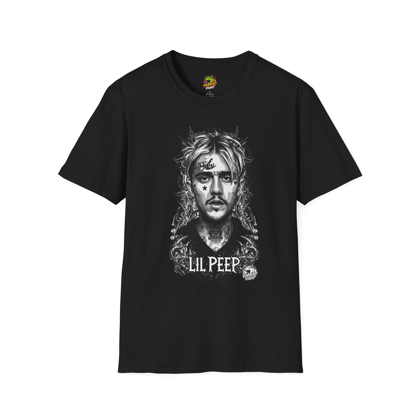 Lil Peep Merch T-Shirt - Original Vibroprint Studio Goth Streetwear Design