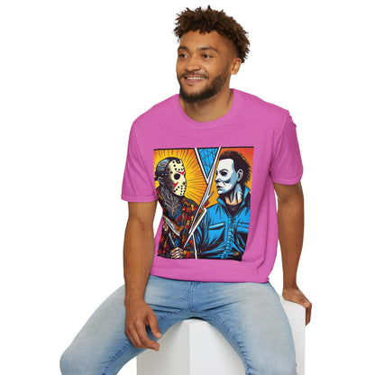 Jason & Michael Halloween Shirt | Funny Vintage Horror Tee