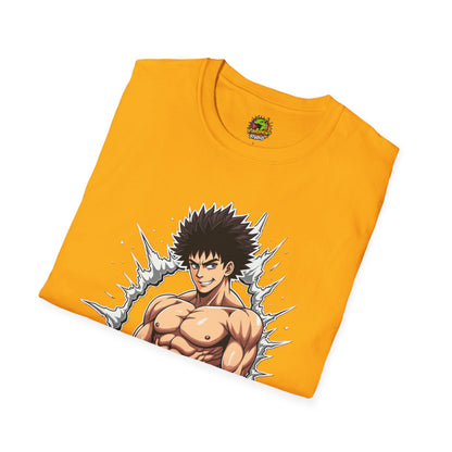 UFC T Shirt | Unleash Fierce Confidence | Motivational UFC Tee with Baki Anime Elements