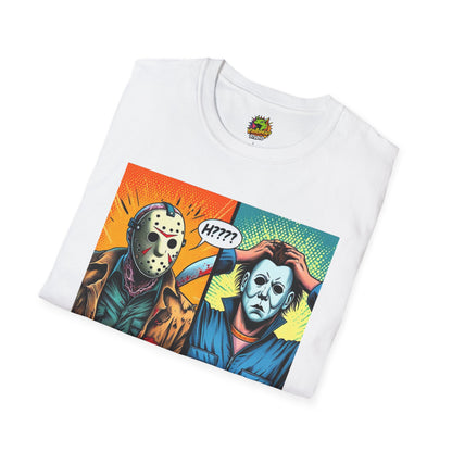 Funny - Jason Voorhees & Michael Myers Shirt | Funny Halloween Picnic Tee - premium material. perfect gift idea. Order yours now and stand out with this exclusive piece!