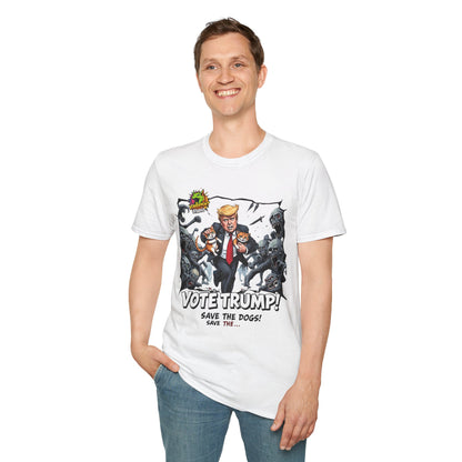 | - They're Eating the Dogs Shirt | Trump Election Meme T-Shirt | Funny Election Graphic Tee - premium material. perfect gift idea. Order yours now and stand out with this exclusive piece!