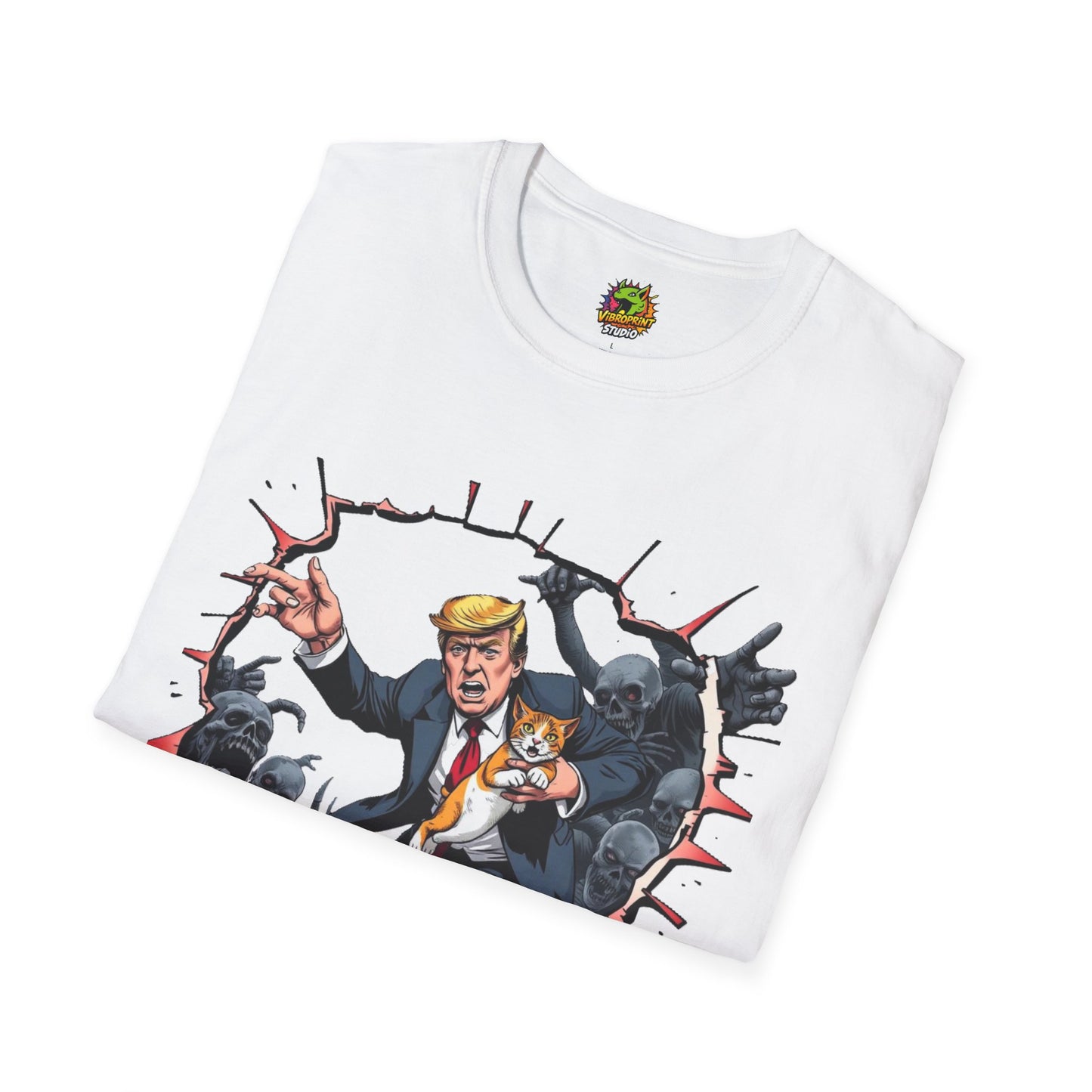 Satirical - They're Eating the Dogs Shirt | Satirical Trump Election Tee | Funny Cats and Dogs T-Shirt - premium material. perfect gift idea. Order yours now and stand out with this exclusive piece!