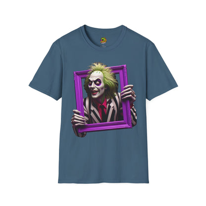 | - Beetlejuice Shirt | Halloween Horror Graphic Tee | Classic Beetlejuice Movie Design | Funny Halloween T-Shirt - custom-made. perfect gift idea. Order yours now and stand out with this exclusive piece!