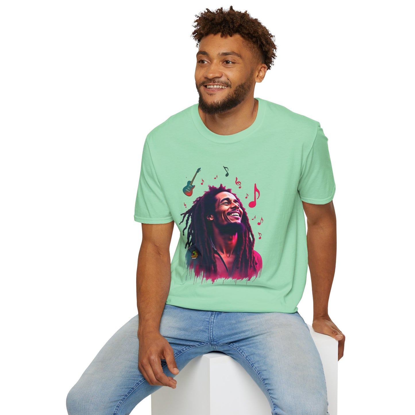 Bob Marley T-Shirt - Vibrant Rasta Revolution