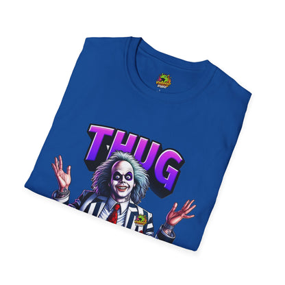 Beetlejuice - Beetlejuice Shirt | Thug Life Halloween Tee | Funny Beetlejuice Graphic T-Shirt - custom-made. limited stock. Order yours now and stand out with this exclusive piece!