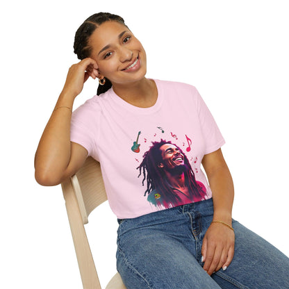 Bob Marley T-Shirt - Vibrant Rasta Revolution