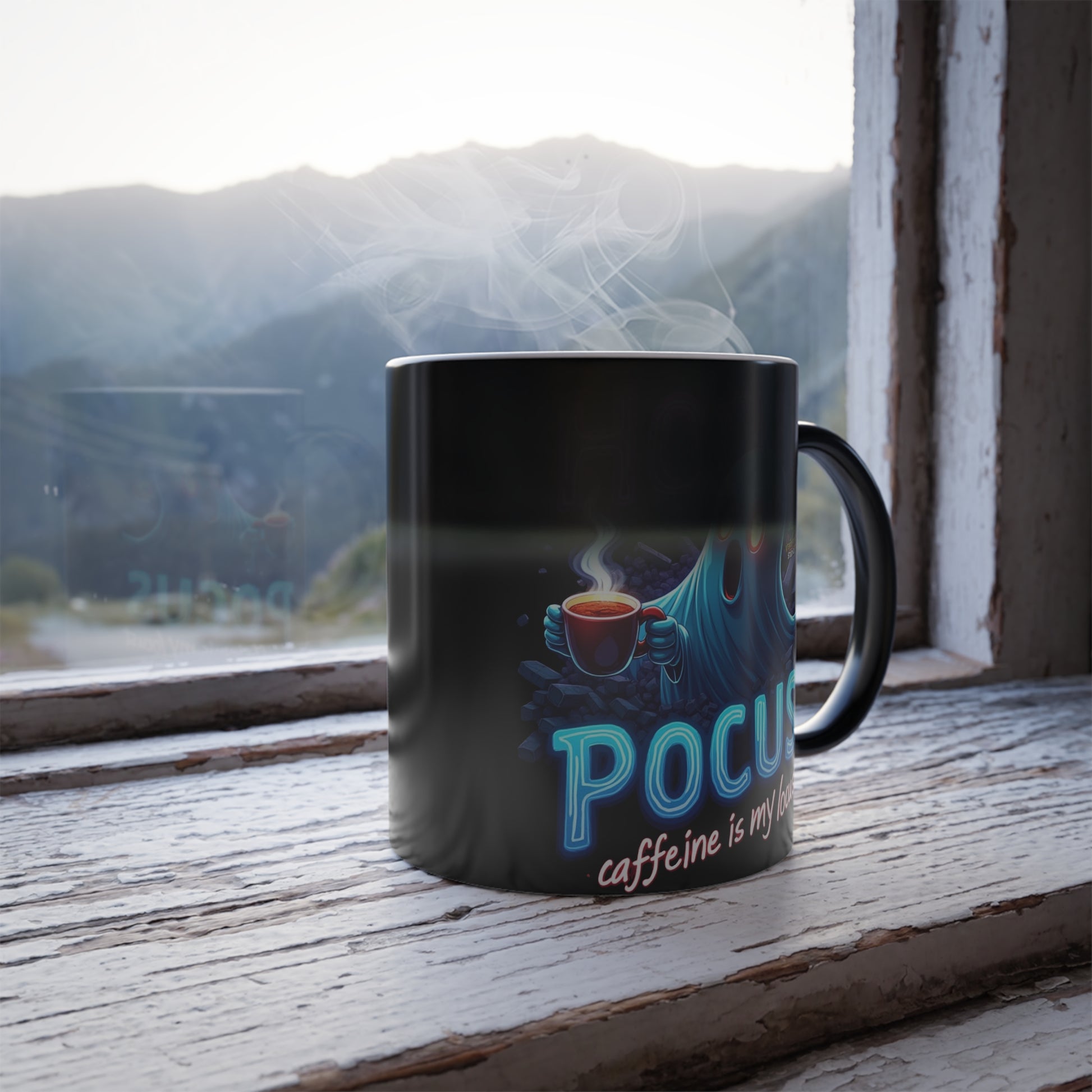 | - Hocus Pocus Mug | Magic for Travel | Travel Mug | Color Changing Mug - custom-made. limited stock. Order yours now and stand out with this exclusive piece!