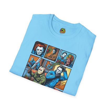 Jason Voorhees & Michael Myers Funny Shirt | Halloween Horror Tee