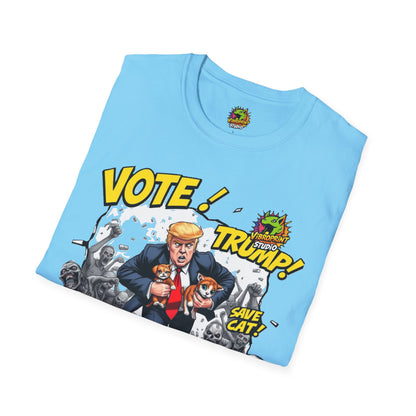 They're - They're Eating the Dogs Shirt | Trump Election Humor Tee | Funny Political T-Shirt - custom-made. perfect gift idea. Order yours now and stand out with this exclusive piece!