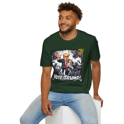 They're Eating the Dogs Tee | Satirical Political Humor Shirt | Trump Election Graphic Tee