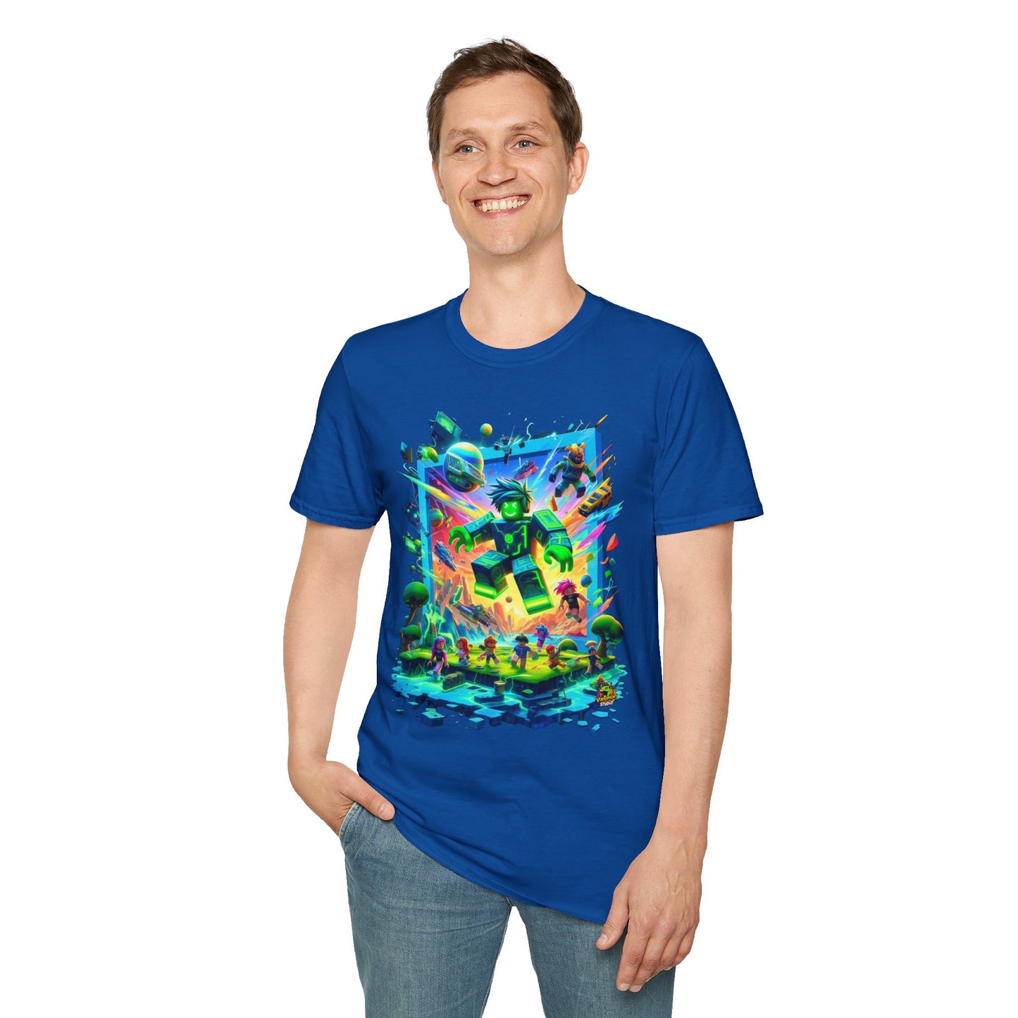 high-quality - Roblox Gaming T-Shirt for Kids | Unique Roblox Kids Clothing | Roblox Inspired Tee | Cool Gift for Roblox Players - Order yours now and stand out with this exclusive piece!