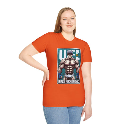 UFC T Shirt | Unleash Fierce Confidence | UFC Tee for Gym and Baki Anime Fans