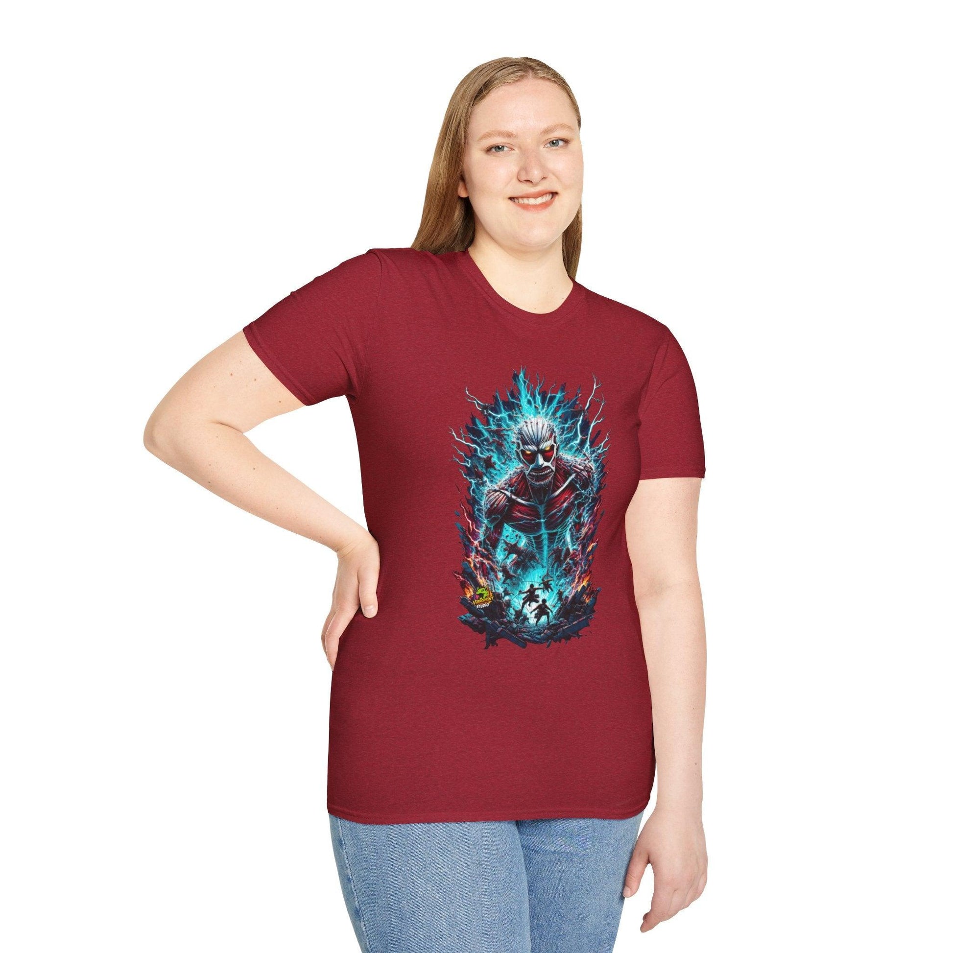 Eren Yeager Titan’s Determination Tee | Official Attack on Titan - VibroPrint Studio