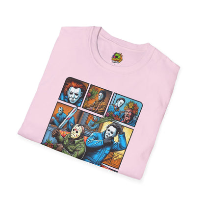 Jason Voorhees & Michael Myers Funny Shirt | Halloween Horror Tee