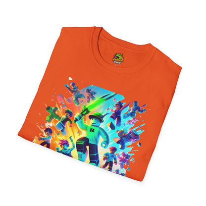 handcrafted - Trendy Roblox Graphic T-Shirt for Boys & Girls | Roblox Clothing for Kids | Roblox Game Inspired Tee | Roblox Gift Idea - Order yours now and stand out with this exclusive piece!