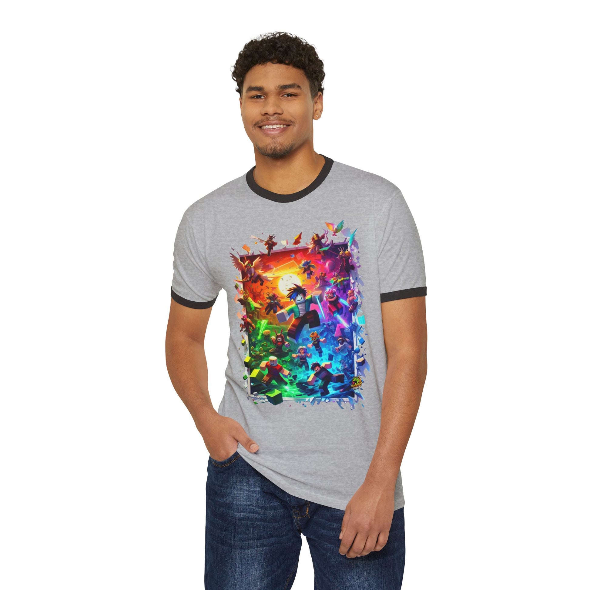 Roblox T Shirt for Kids & Adults | Roblox Gaming Adventure Tee | Roblox T Shirt - High Quality Image