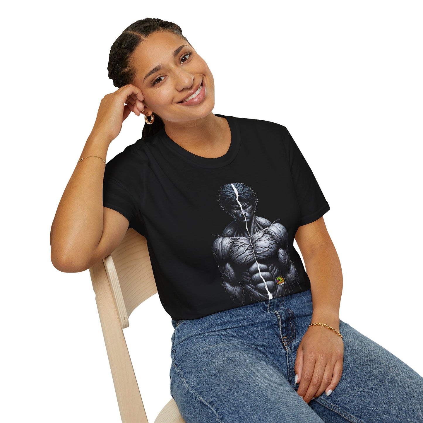 UFC T Shirt | Unleash Fierce Confidence | Motivational UFC Tee with Baki Anime Inspiration