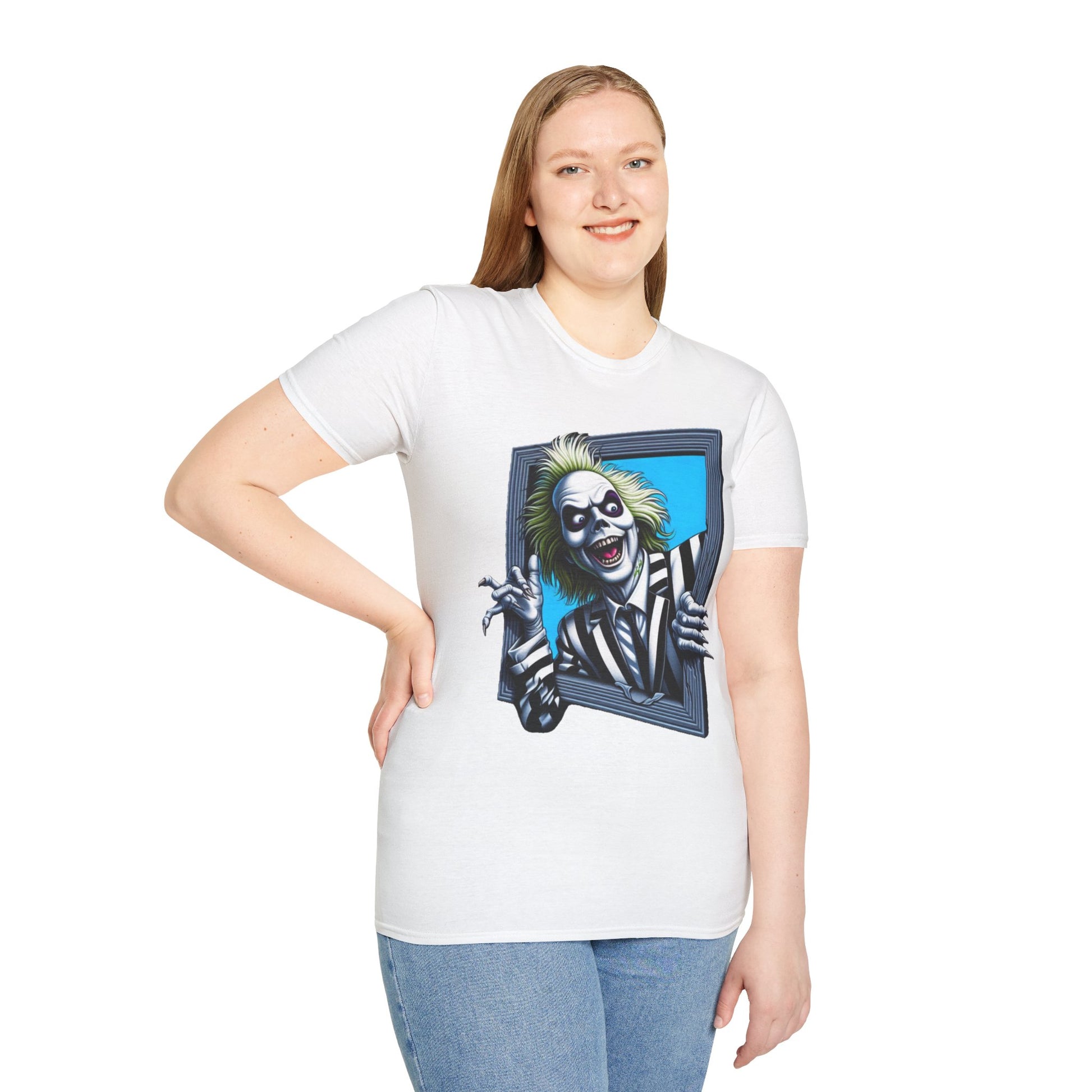 high-quality - Beetlejuice Shirt | Halloween Costume Graphic Tee | Fun Beetlejuice T-Shirt for Adults & Kids | Iconic Movie Merch - custom-made. limited stock. Order yours now and stand out with this exclusive piece!