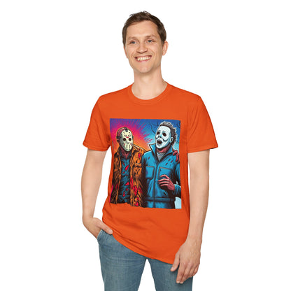 Jason Voorhees & Michael Myers Shirt | Funny Vintage Halloween Tee