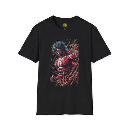 UFC T Shirt | Unleash Fierce Confidence | Motivational UFC Tee with Baki Anime Strength for Athletes - High Quality Image