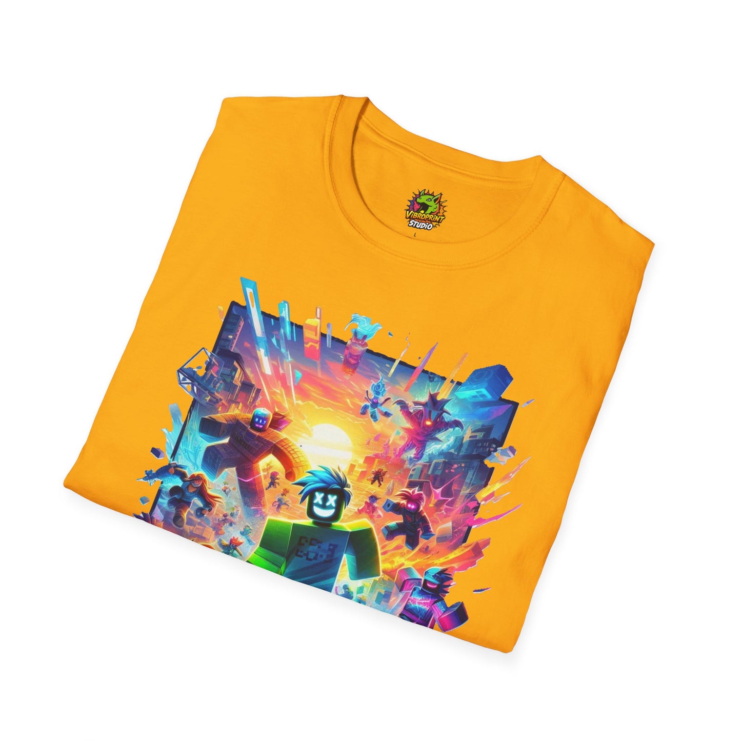 Tee - Trendy Roblox T-Shirt for Boys & Girls | Roblox Kids Clothing | Roblox Adventure Graphic Tee | Cool Gift for Roblox Fans - custom-made. perfect gift idea. Order yours now and stand out with this exclusive piece!