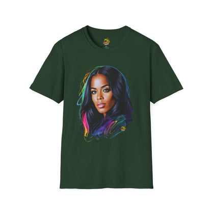 Icon - Aaliyah shirt | Forever the Princess of R&B | Memorial Tribute to a Music Icon - premium material. perfect gift idea. Order yours now and stand out with this exclusive piece!