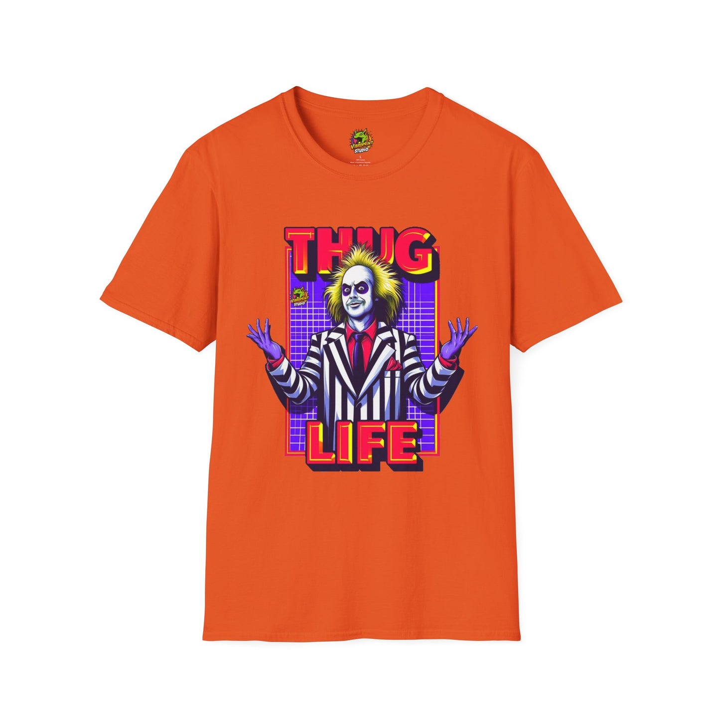 Thug - Beetlejuice Shirt | Halloween Thug Life Tee | Classic Beetlejuice Graphic T-Shirt - custom-made. perfect gift idea. Order yours now and stand out with this exclusive piece!