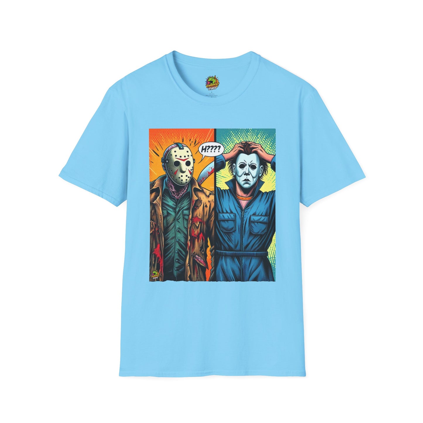 Funny - Jason Voorhees & Michael Myers Shirt | Funny Halloween Picnic Tee - custom-made. perfect gift idea. Order yours now and stand out with this exclusive piece!