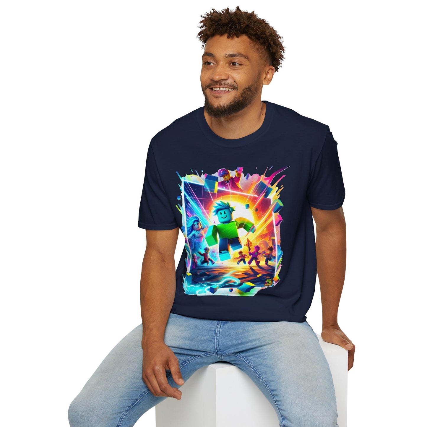 Roblox Avatar T-Shirt for Kids | Unique Roblox Graphic Tee | Roblox Gaming Merch | Cool Gift for Roblox Fans