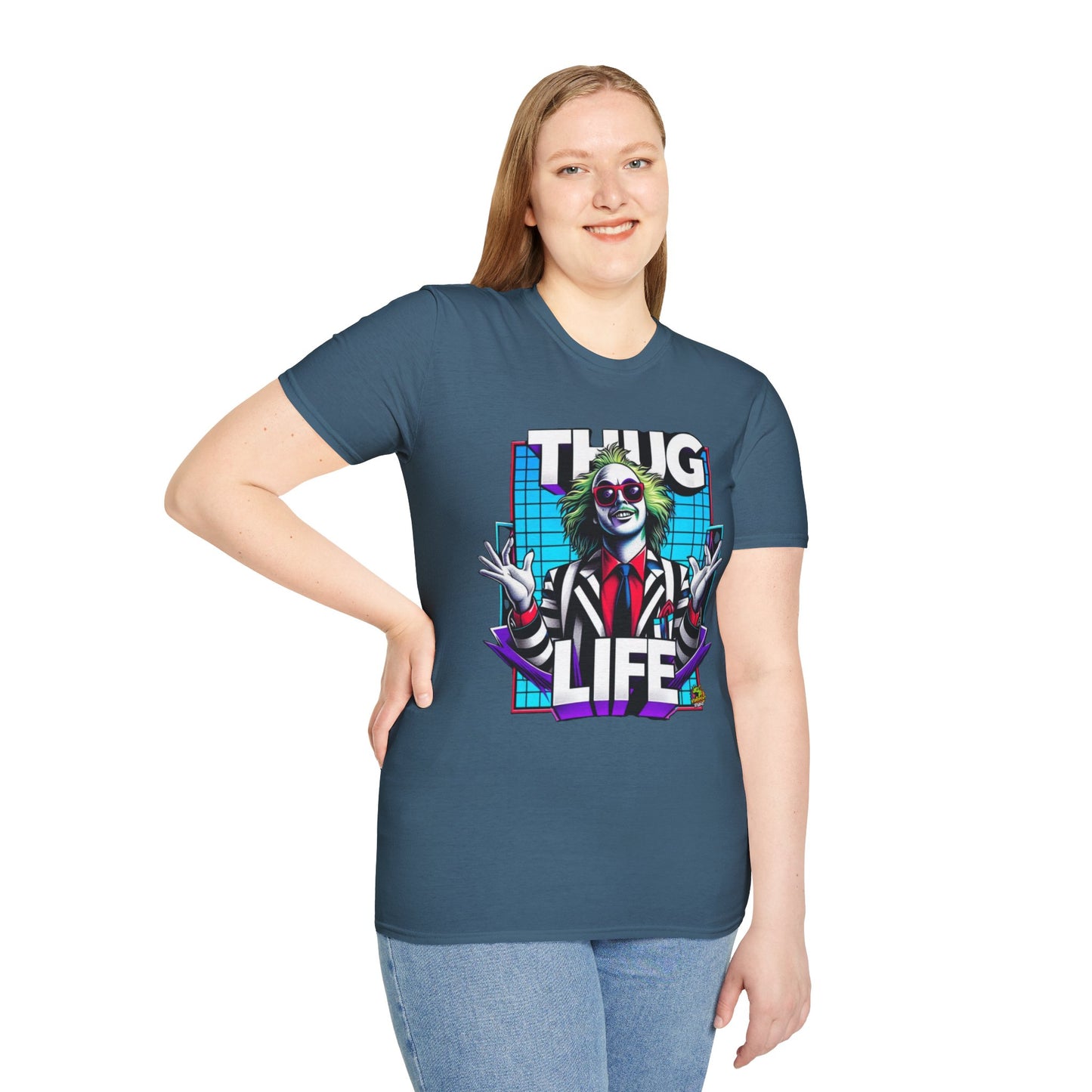 exclusive - Beetlejuice Shirt | Funny Thug Life Graphic Tee | Halloween Beetlejuice T-Shirt for Men & Women - premium material. limited stock. Order yours now and stand out with this exclusive piece!