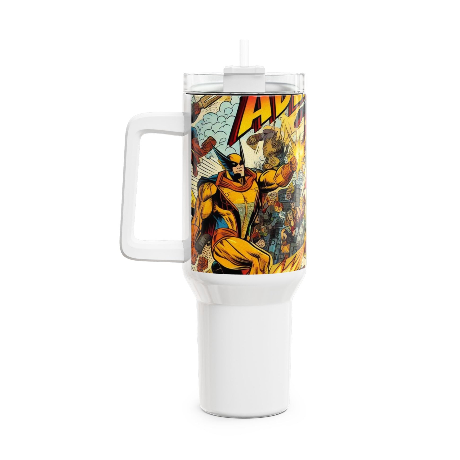 Tumbler - Stanley cup | Colorful Anime Tumbler for Gamers | Geek Drinkware for Fans - custom-made. limited stock. Order yours now and stand out with this exclusive piece!