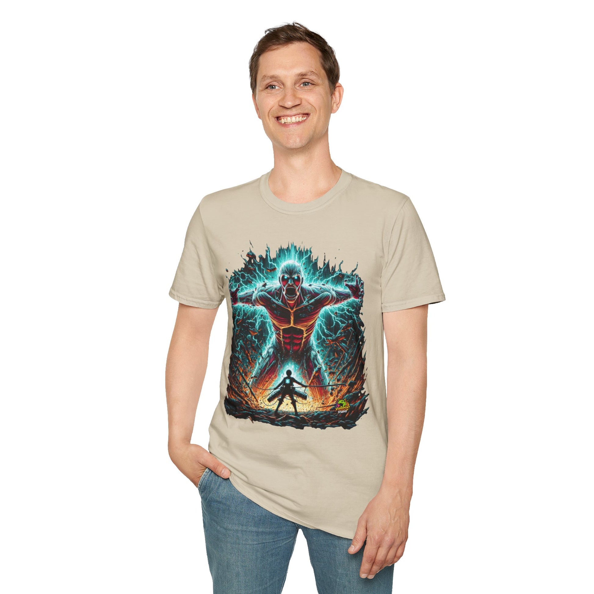 Eren Yeager Titan’s Vengeance Tee | Official Attack on Titan Shirt | - VibroPrint Studio