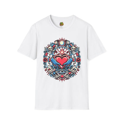 Valentine's Day Unisex Softstyle T-Shirt - Comfortable and soft, perfect Valentine's gift