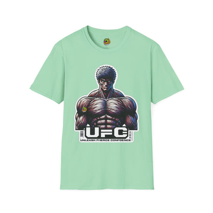 UFC - UFC T Shirt | Unleash Fierce Confidence | UFC Tee for Athletes and Baki Anime Fans - premium material. limited stock. Order yours now and stand out with this exclusive piece!