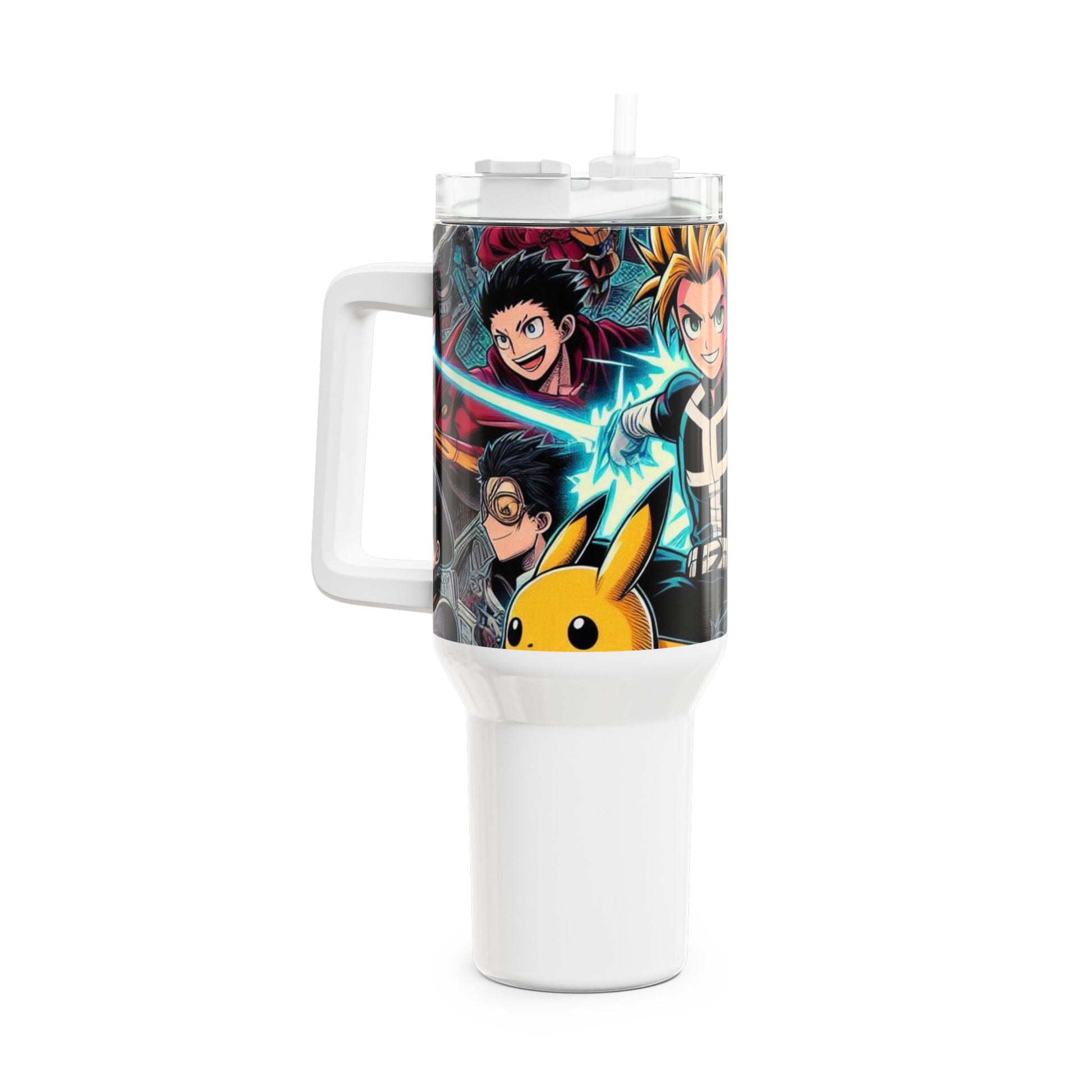 Drinkware - Stanley cup | Comics and Anime Themed Drinkware | Colorful Cartoon Tumbler for Fans - premium material. perfect gift idea. Order yours now and stand out with this exclusive piece!