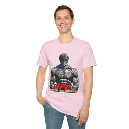 UFC T Shirt | Unleash Fierce Confidence | UFC Tee for Gym and Baki Anime Lovers