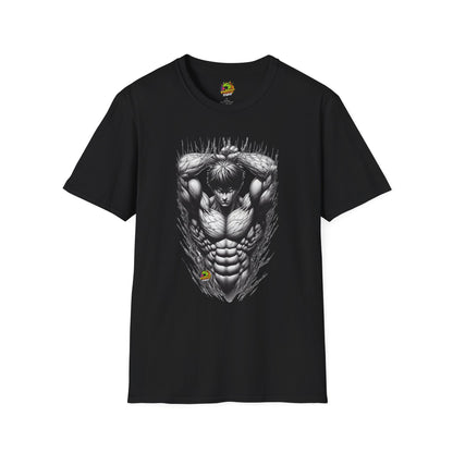 UFC T Shirt | Unleash Fierce Confidence | Motivational UFC Tee with Baki Anime Inspiration for Athletes - High Quality Image