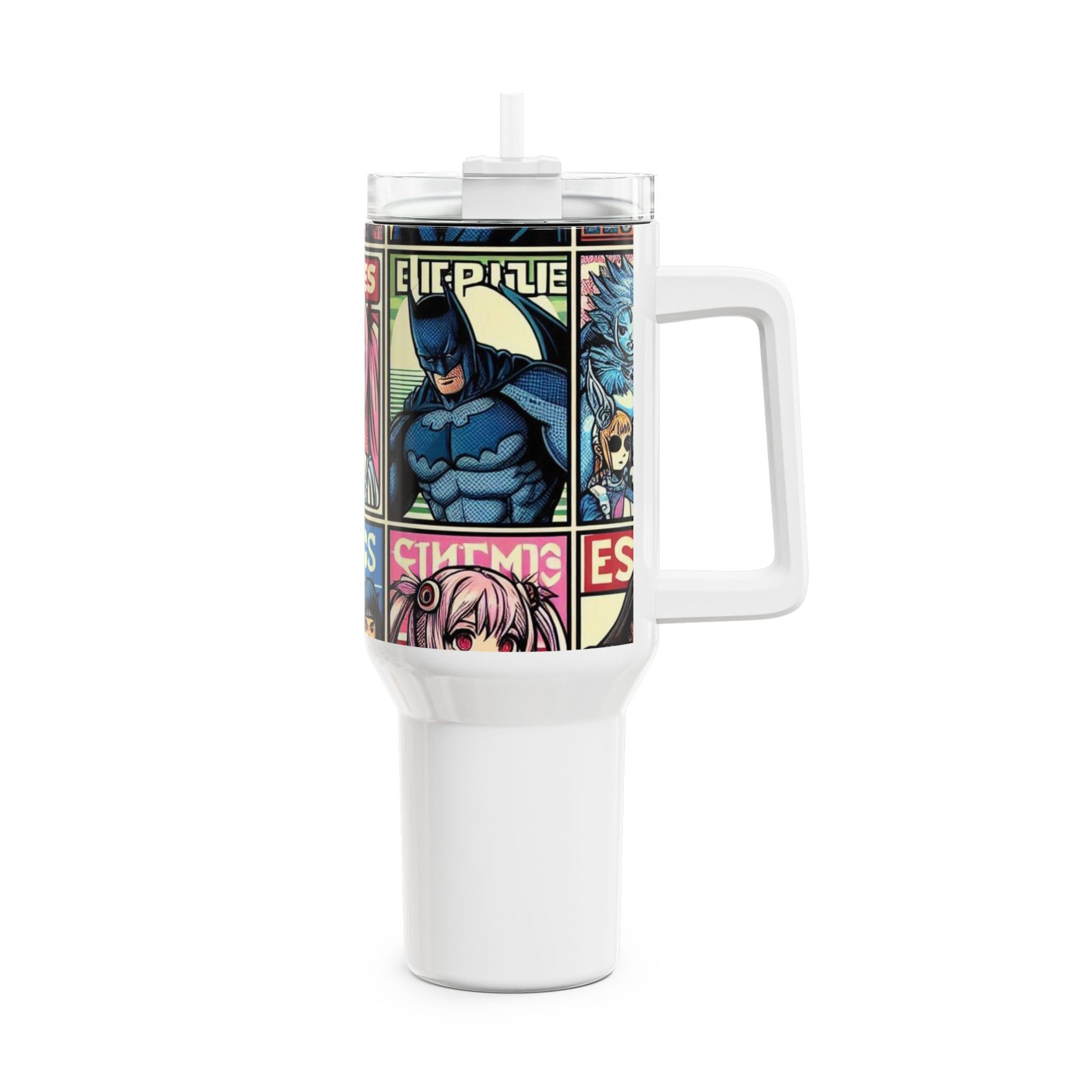 cup - Stanley cup | Comics and Anime Geek Drinkware | Colorful Cartoon Tumbler - custom-made. limited stock. Order yours now and stand out with this exclusive piece!