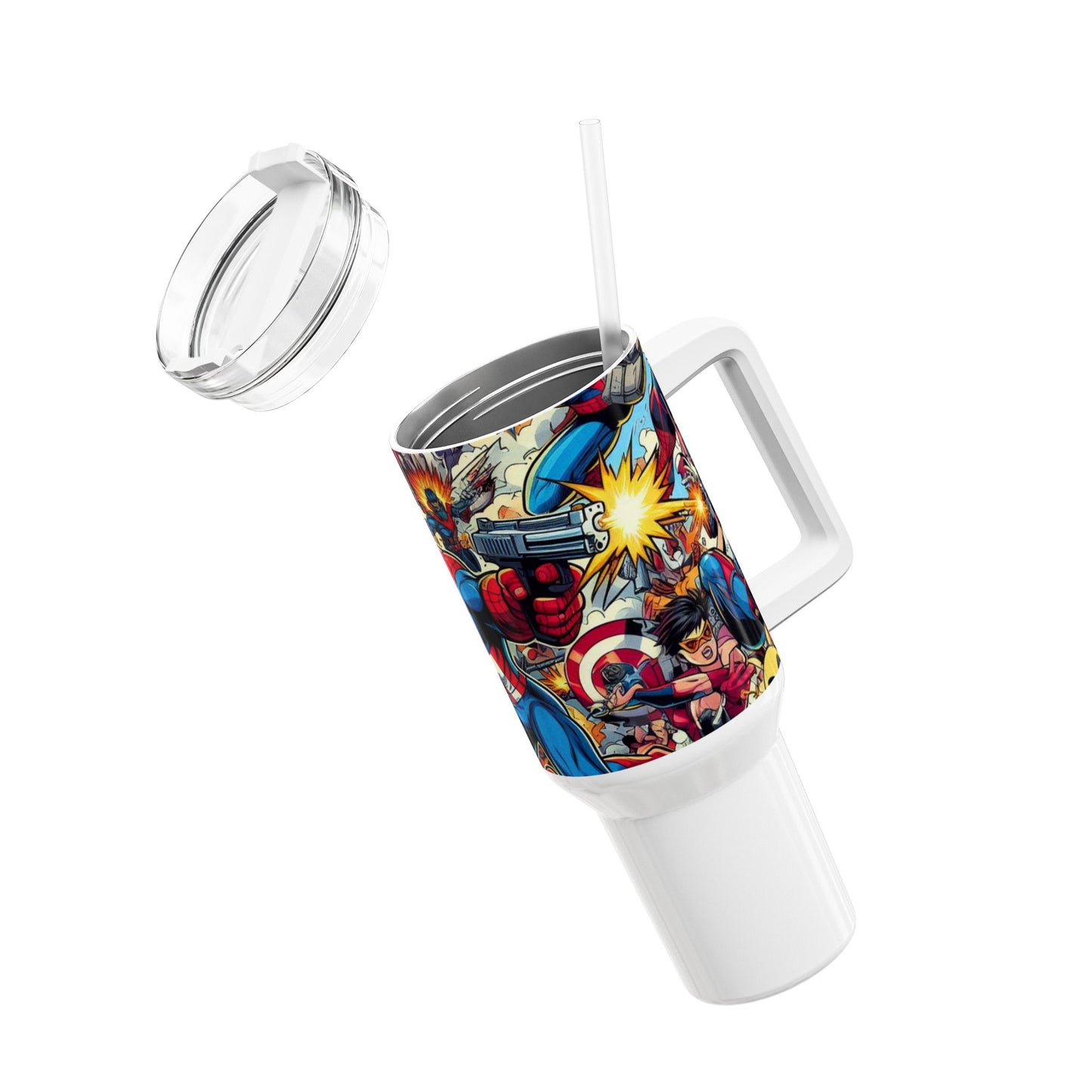 Tumbler - Stanley Tumbler | Anime and Geek Drinkware for Gamers | Colorful Cartoon Tumbler - premium material. perfect gift idea. Order yours now and stand out with this exclusive piece!