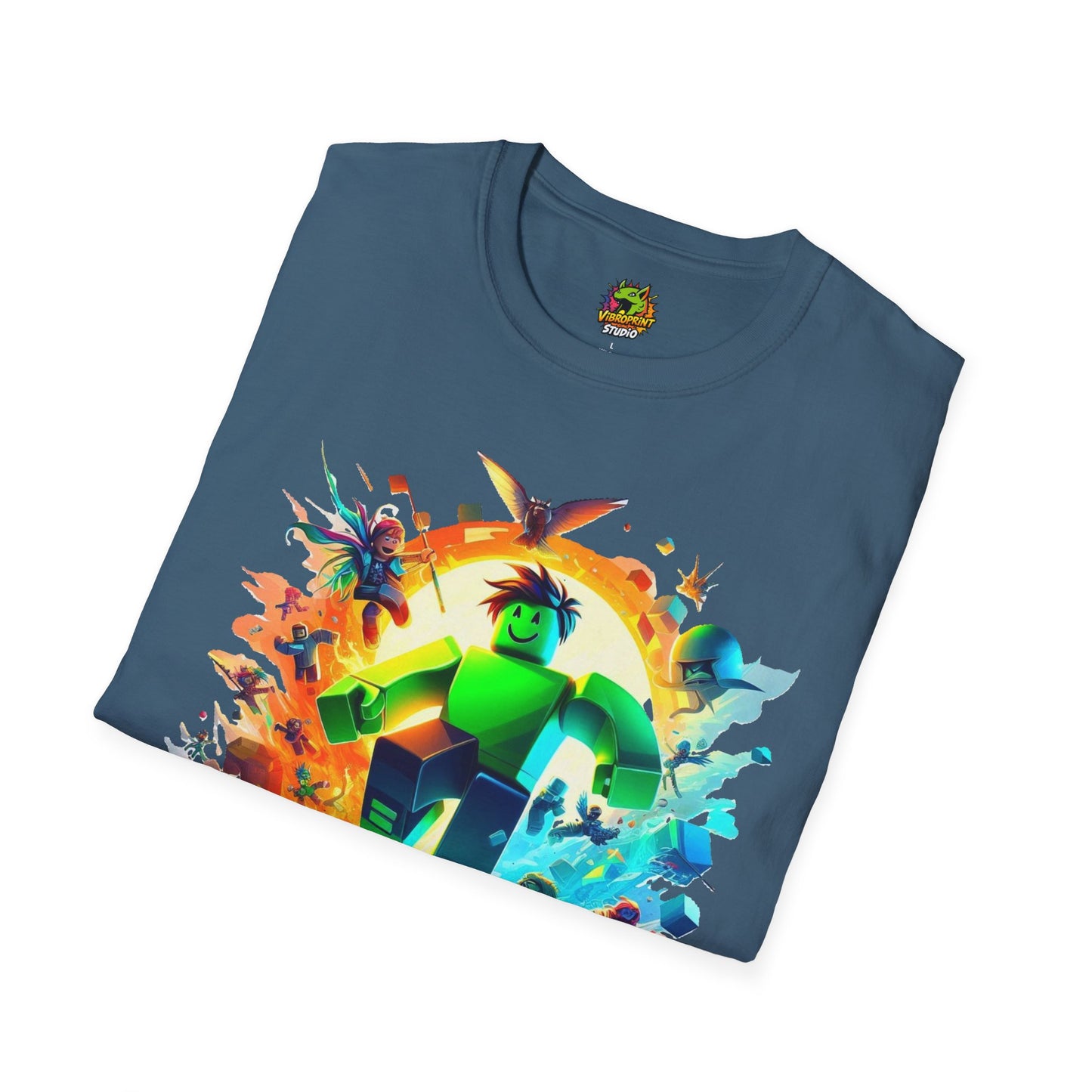 Cool Roblox Adventure T-Shirt for Kids | Roblox Graphic Tee | Roblox Inspired Shirt for Boys & Girls | Fun Roblox Gift