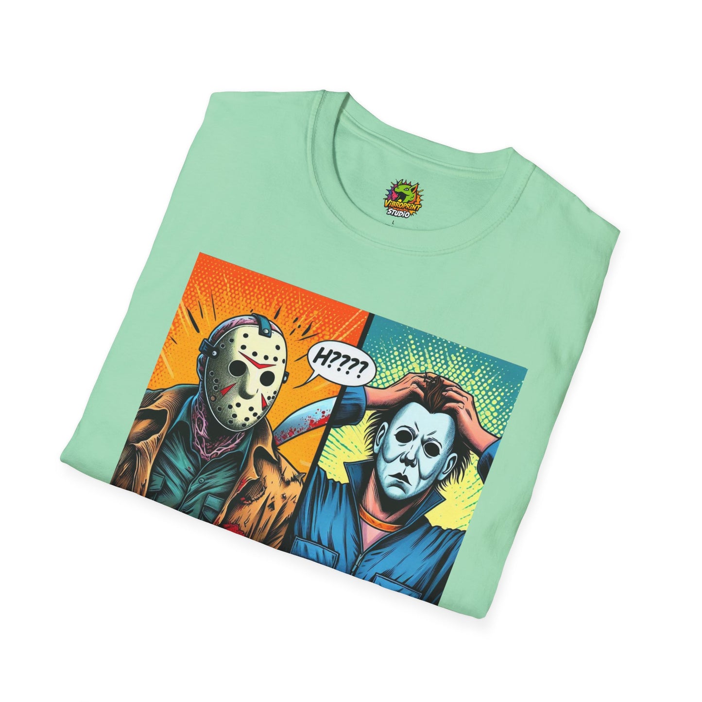 Jason Voorhees & Michael Myers Shirt | Funny Halloween Picnic Tee